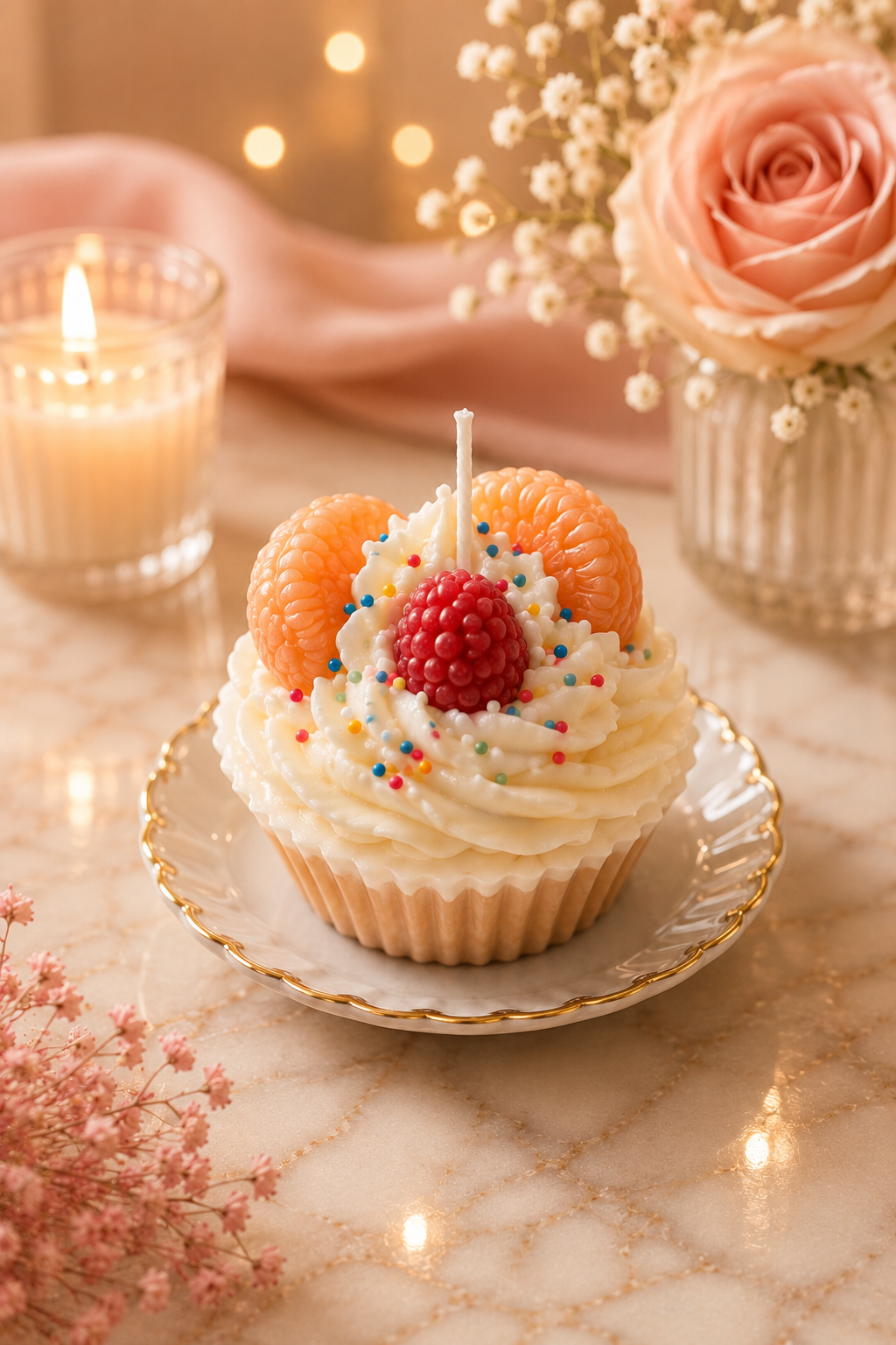 Marlenys Glow – Colección de Velas Cupcake