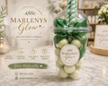 Marlenys Glow Soap Gift Cup – Jabón Aroma Manzana /mandarina /uvas / lavanda / miel (Forma de Racimo de Uvas)