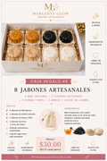 Caja Regalo #5 – 8 Jabones Artesanales | Marlenys Glow