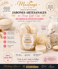 Marlenys Glow Soap Gift Cup – Arroz & Leche de Cabra