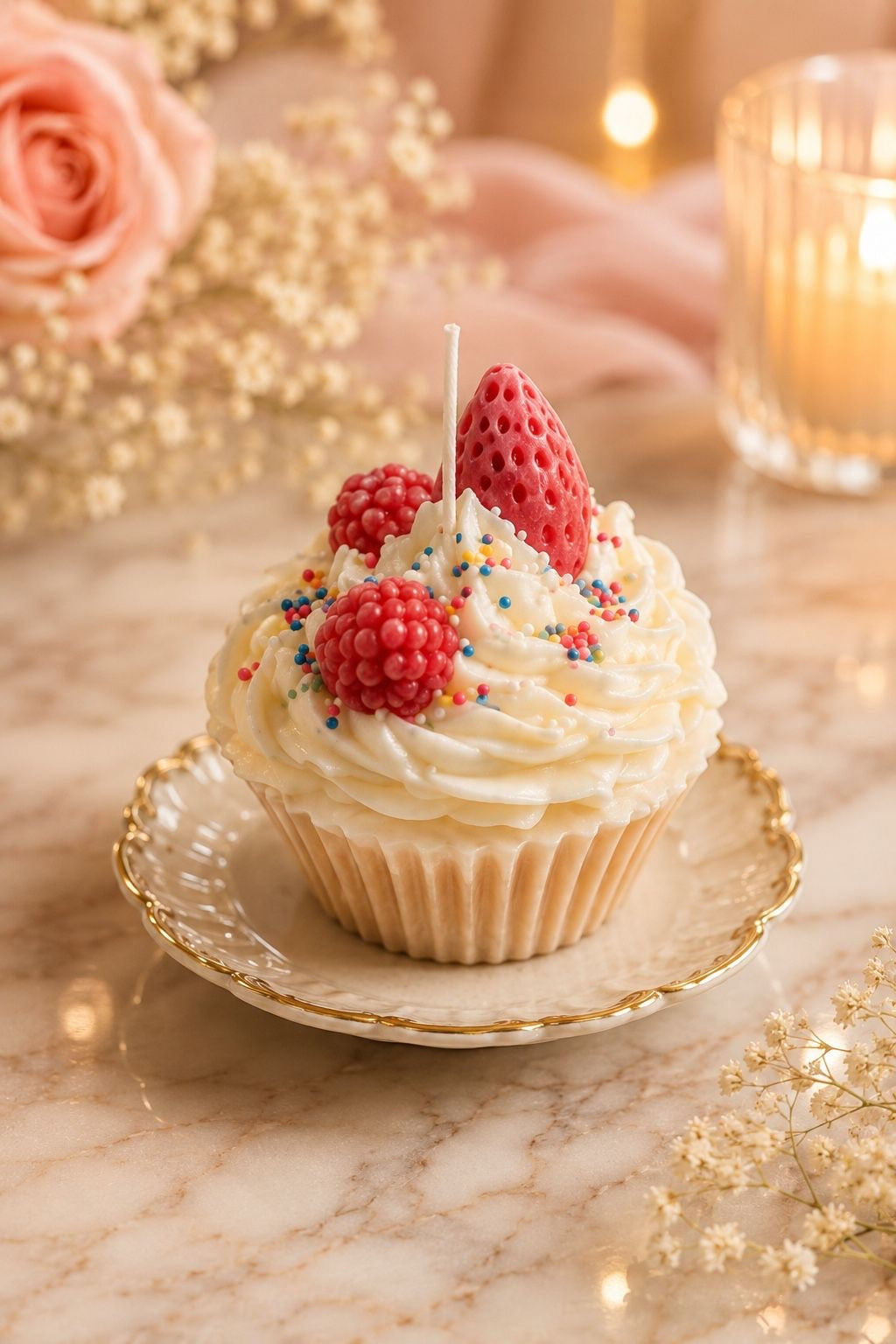 Marlenys Glow – Colección de Velas Cupcake